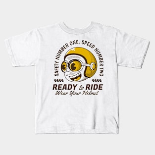 Ready to ride Kids T-Shirt